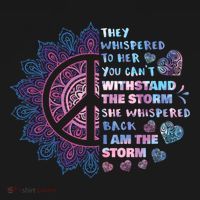 They Whispered To Her You CanT Withstand The Storm Ornament thumb 1