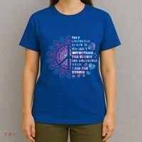 They Whispered To Her You CanT Withstand The Storm T-Shirt thumb 4