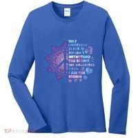 They Whispered To Her You CanT Withstand The Storm Women's Long Sleeve Shirt thumb 0