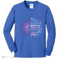 They Whispered To Her You CanT Withstand The Storm Kids Long Sleeve Shirt thumb 0