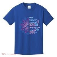 They Whispered To Her You CanT Withstand The Storm Kids T-Shirt thumb 0