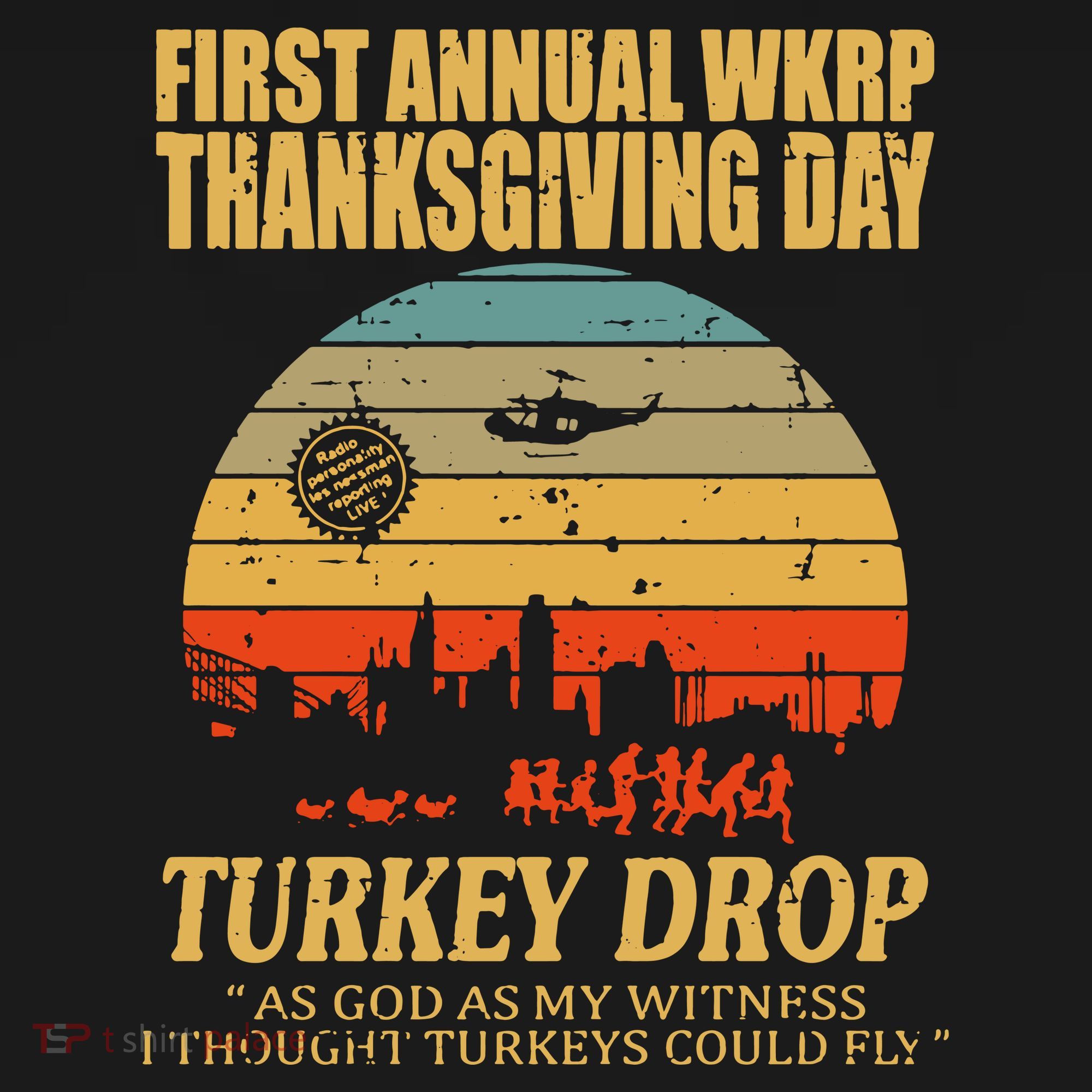 Thanksgiving Wkrp Turkey Drop Backpack