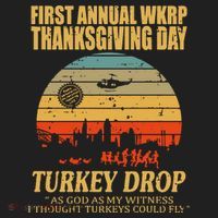 Thanksgiving Wkrp Turkey Drop Tumbler thumb 3