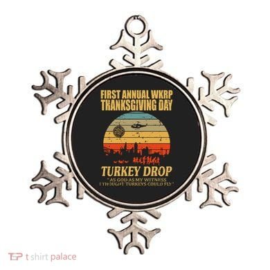 Thanksgiving Wkrp Turkey Drop Ornament