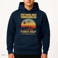 Thanksgiving Wkrp Turkey Drop Hoodie thumb 2