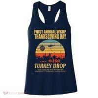 Thanksgiving Wkrp Turkey Drop Women's Tank Top thumb 0