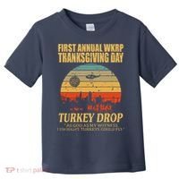 Thanksgiving Wkrp Turkey Drop Toddler T-Shirt thumb 0