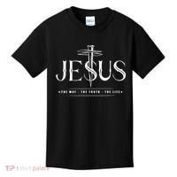 The Way The Truth The Life Jesus Kids T-Shirt thumb 0