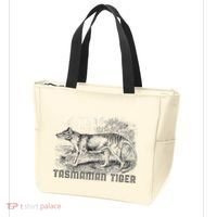 Tasmanian Wolf Tiger Thylacine Australian Extinction Gift Tote Bag thumb 3