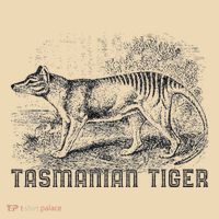 Tasmanian Wolf Tiger Thylacine Australian Extinction Gift Tote Bag thumb 4