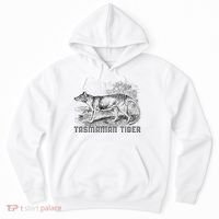 Tasmanian Wolf Tiger Thylacine Australian Extinction Gift Hoodie thumb 0