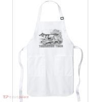 Tasmanian Wolf Tiger Thylacine Australian Extinction Gift Apron thumb 0