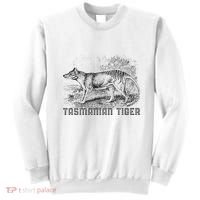 Tasmanian Wolf Tiger Thylacine Australian Extinction Gift Sweatshirt thumb 0