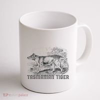 Tasmanian Wolf Tiger Thylacine Australian Extinction Gift Coffee Mug thumb 1