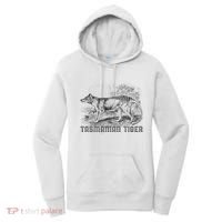 Tasmanian Wolf Tiger Thylacine Australian Extinction Gift Women's Hoodie thumb 0