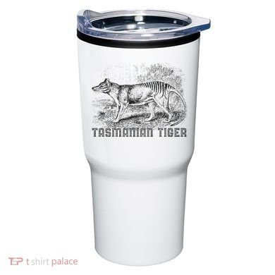 Tasmanian Wolf Tiger Thylacine Australian Extinction Gift Tumbler