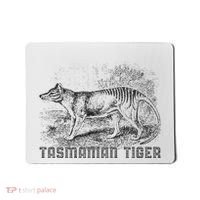 Tasmanian Wolf Tiger Thylacine Australian Extinction Gift Mousepad thumb 0