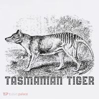 Tasmanian Wolf Tiger Thylacine Australian Extinction Gift Mousepad thumb 1