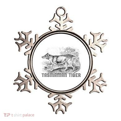 Tasmanian Wolf Tiger Thylacine Australian Extinction Gift Ornament