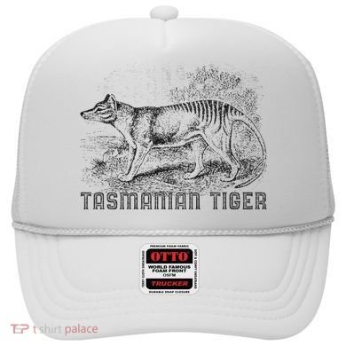 Tasmanian Wolf Tiger Thylacine Australian Extinction Gift Hat