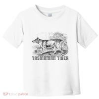Tasmanian Wolf Tiger Thylacine Australian Extinction Gift Toddler T-Shirt thumb 0
