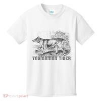 Tasmanian Wolf Tiger Thylacine Australian Extinction Gift Kids T-Shirt thumb 0