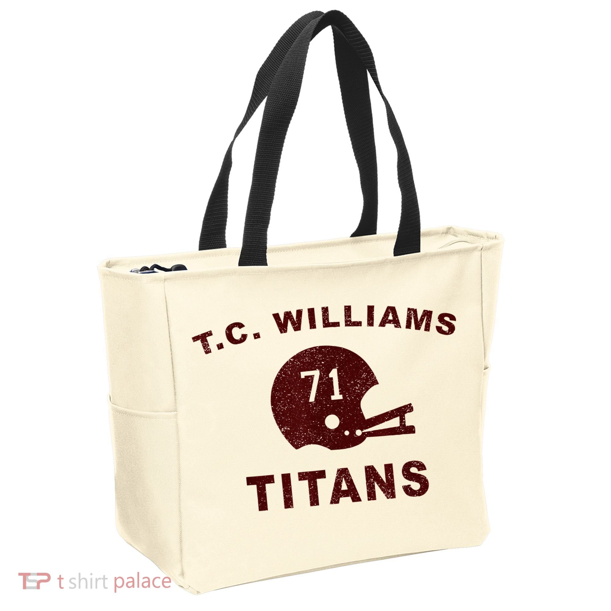 T.C. Williams Titan Football Helmet Tote Bag
