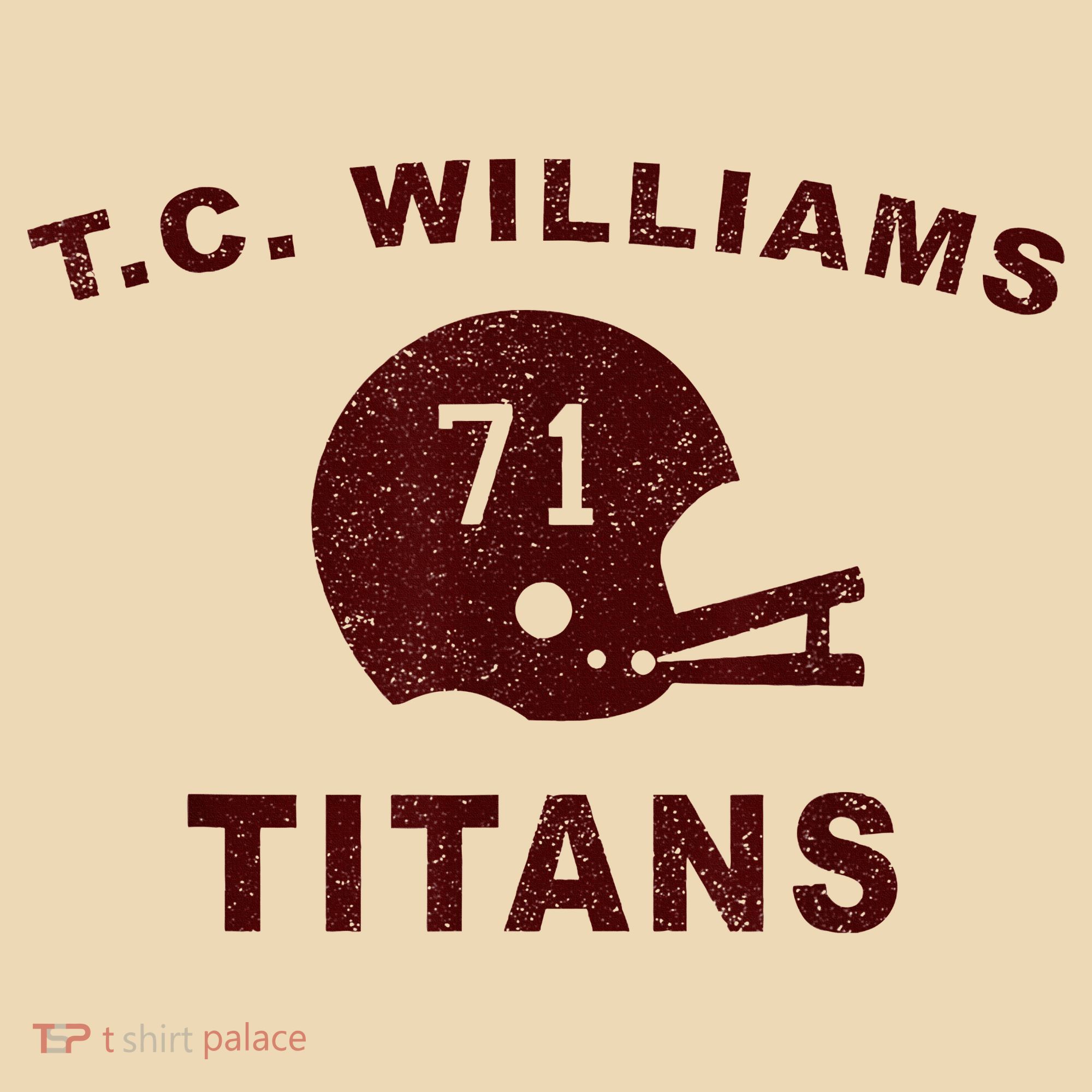 T.C. Williams Titan Football Helmet Tote Bag