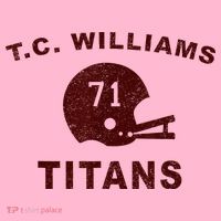 T.C. Williams Titan Football Helmet Coaster thumb 2