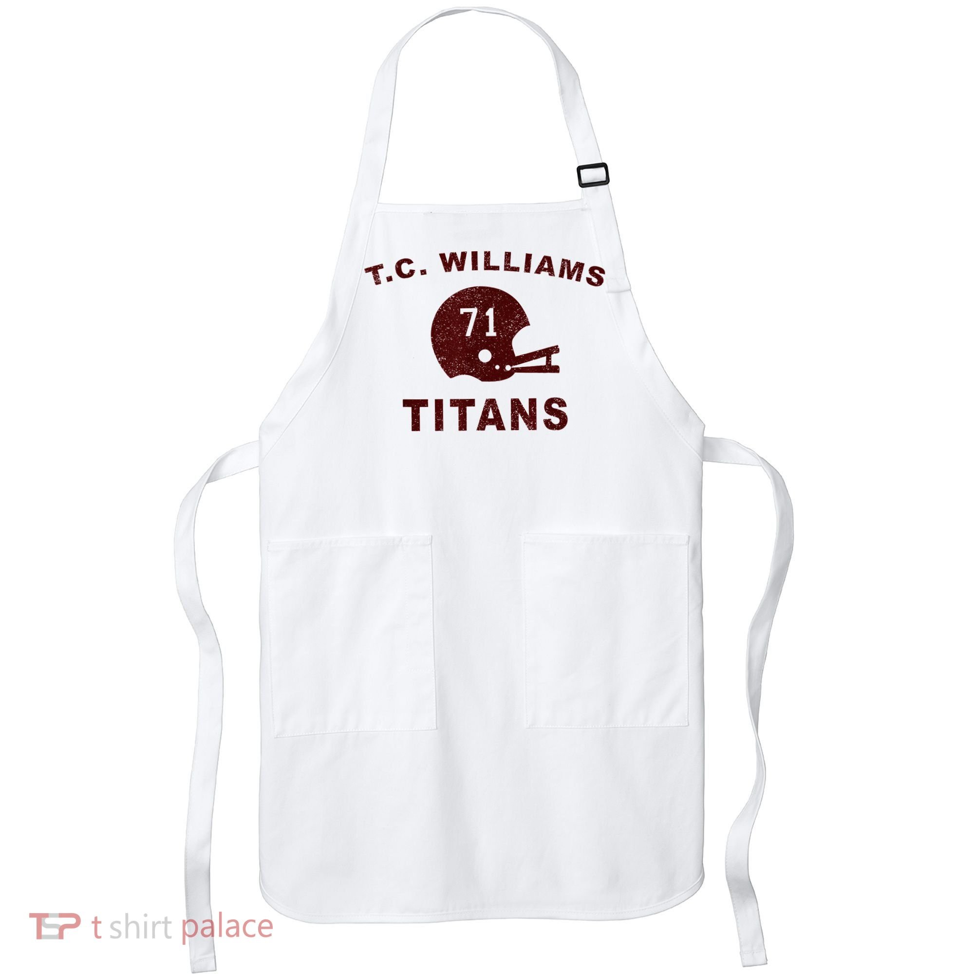 T.C. Williams Titan Football Helmet Apron