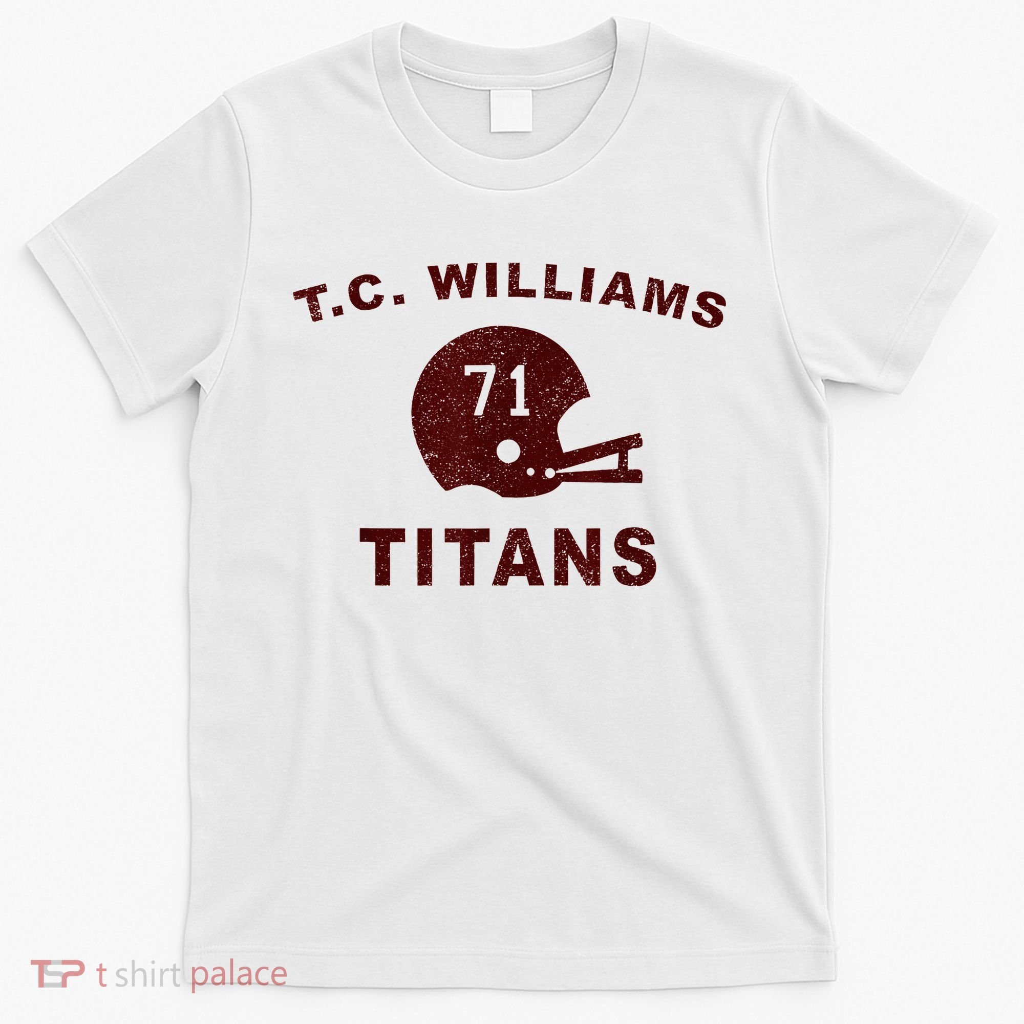T.C. Williams Titan Football Helmet T-Shirt