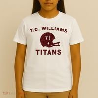 T.C. Williams Titan Football Helmet T-Shirt thumb 4