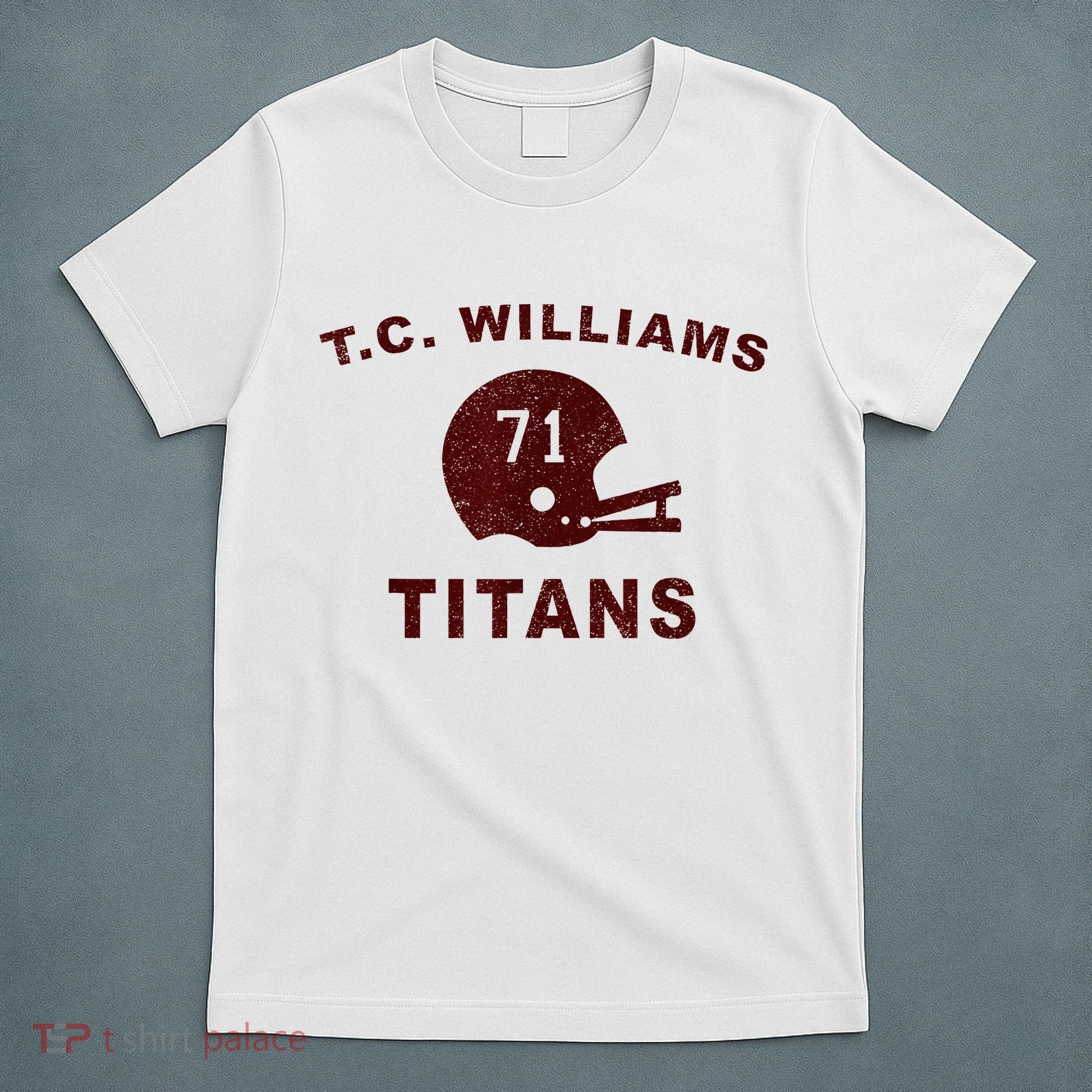 T.C. Williams Titan Football Helmet T-Shirt
