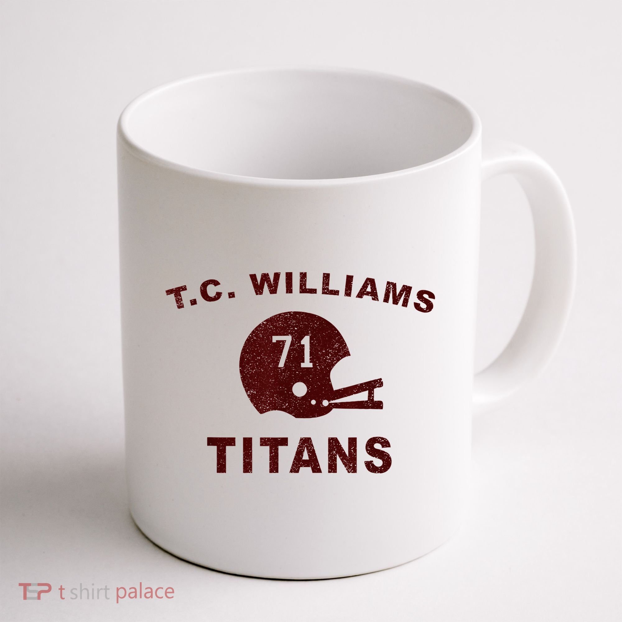 T.C. Williams Titan Football Helmet Coffee Mug