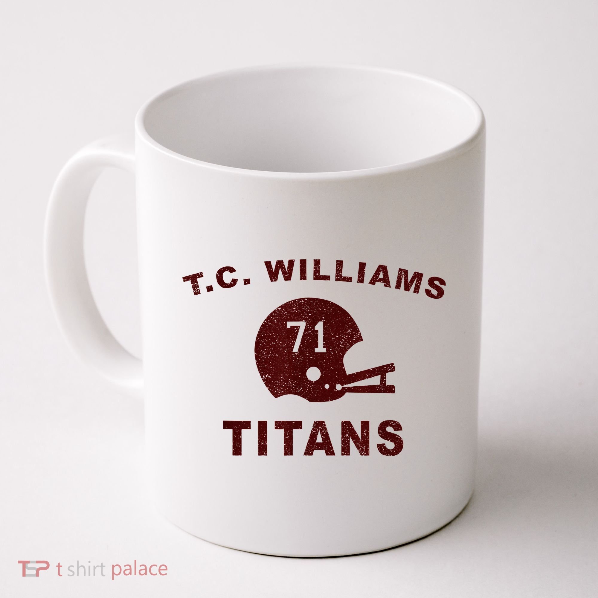 T.C. Williams Titan Football Helmet Coffee Mug