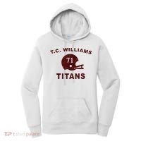 T.C. Williams Titan Football Helmet Women's Hoodie thumb 0