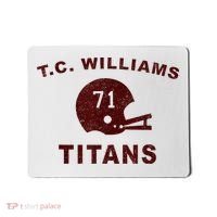 T.C. Williams Titan Football Helmet Mousepad thumb 0