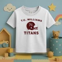 T.C. Williams Titan Football Helmet Toddler T-Shirt thumb 3