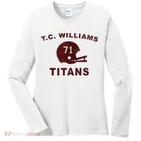 T.C. Williams Titan Football Helmet Women's Long Sleeve Shirt thumb 0