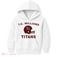 T.C. Williams Titan Football Helmet Kids Hoodie thumb 0