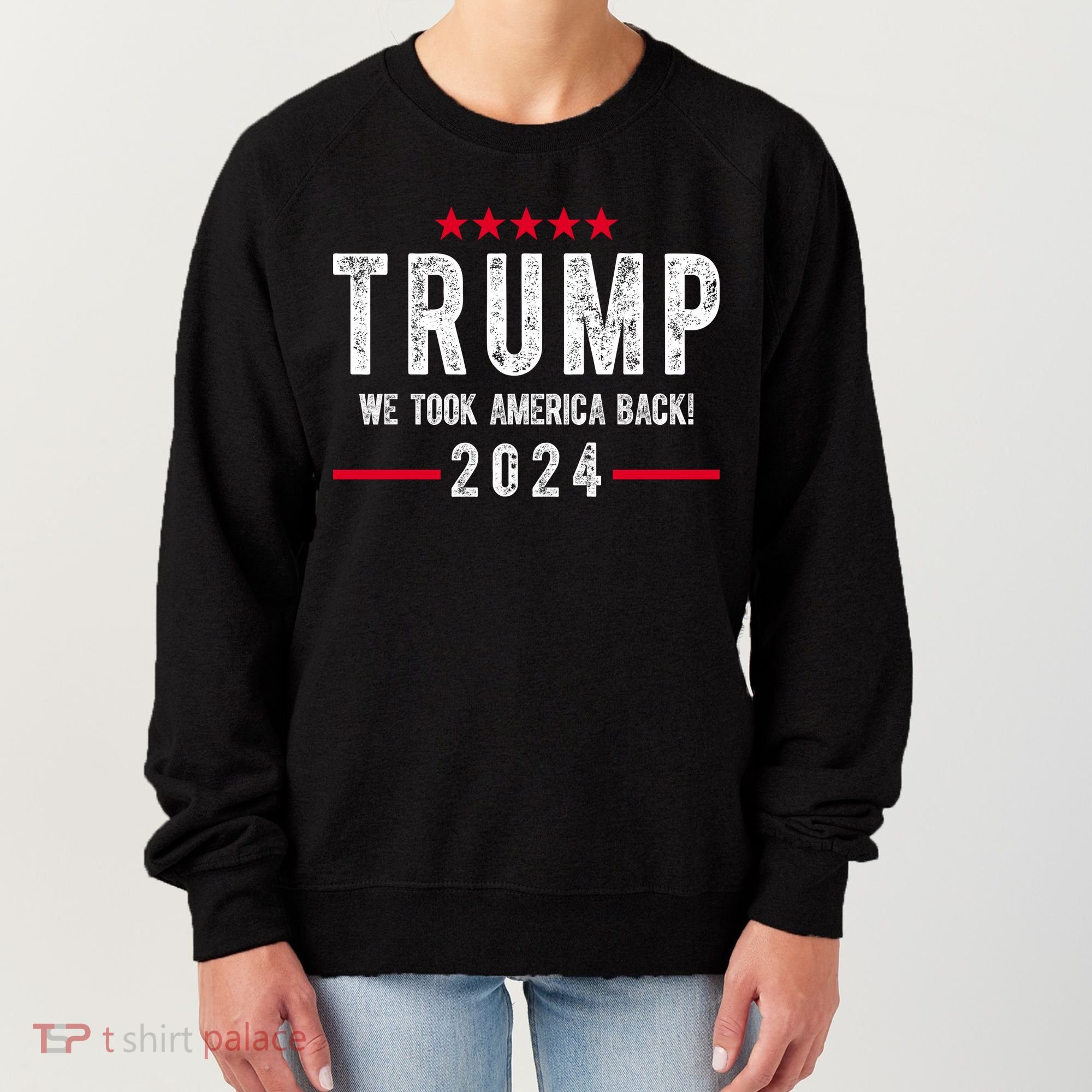 Trump Won Take America Back 2024 Women's Sweatshirt
