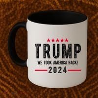 Trump Won Take America Back 2024 Coffee Mug thumb 2