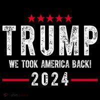 Trump Won Take America Back 2024 Women's Hoodie thumb 2