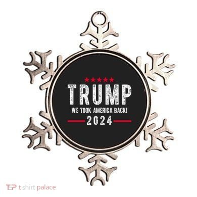 Trump Won Take America Back 2024 Ornament