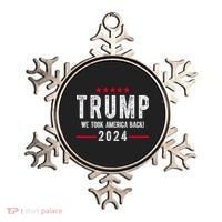 Trump Won Take America Back 2024 Ornament thumb 0