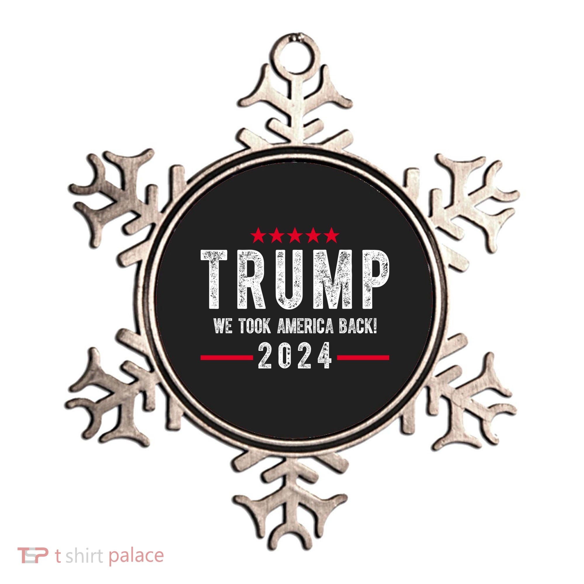 Trump Won Take America Back 2024 Ornament