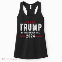 Trump Won Take America Back 2024 Women's Tank Top thumb 0