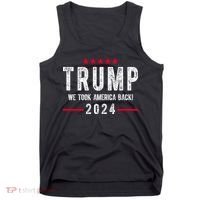 Trump Won Take America Back 2024 Tank Top thumb 0