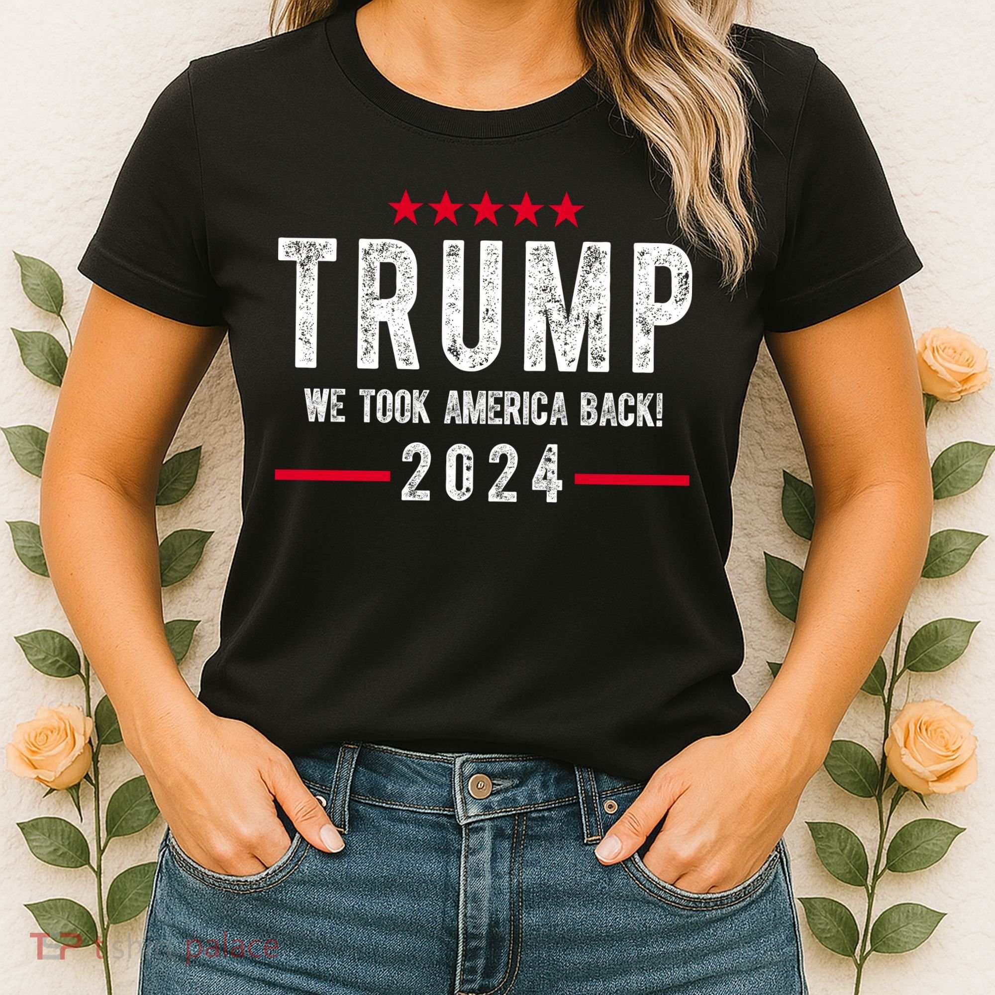 Trump Won Take America Back 2024 Women's T-Shirt
