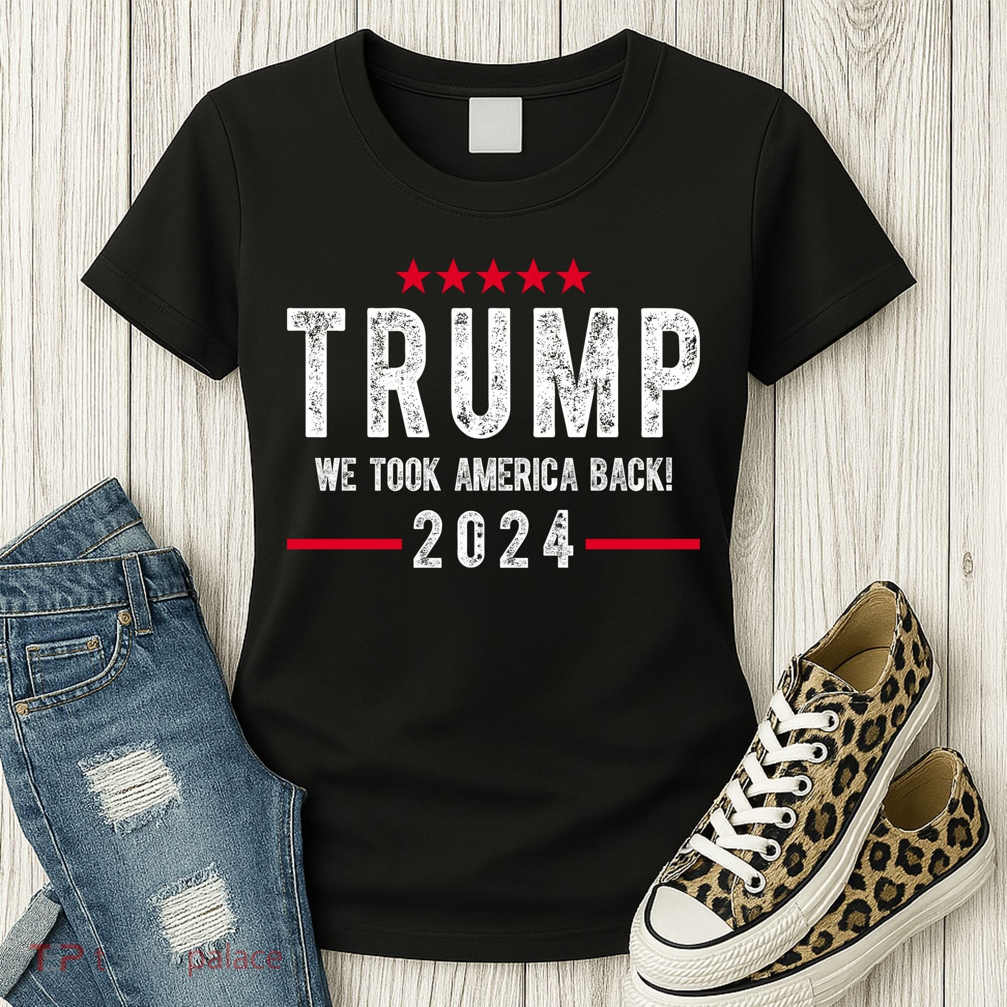 Trump Won Take America Back 2024 Women's T-Shirt